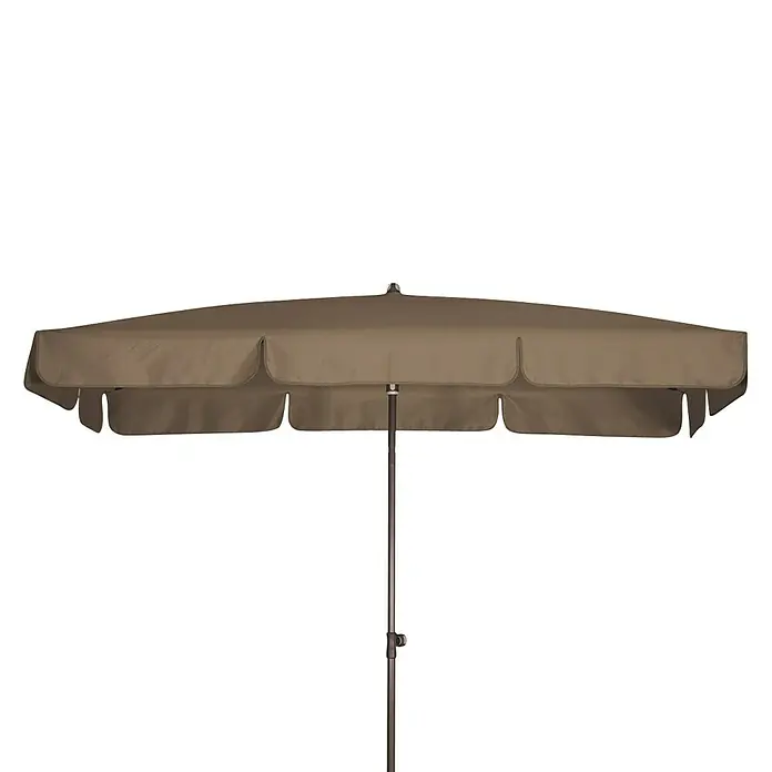 Doppler Sonnenschirm Sunline Waterproof III - Greige, 260 x 150 cm - Vorderansicht