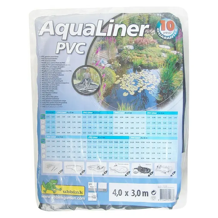Ubbink PVC-Teichfolie AquaLiner - Stärke: 0,5 mm, L x B: 4 x 3 m - Detailaufnahme