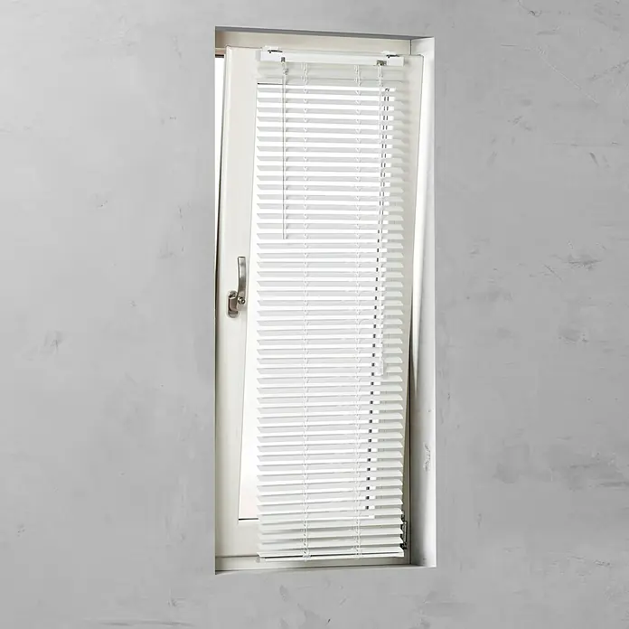 Expo Ambiente Žaluzina - Š x V: 45 x 130 cm, Bijele boje, Aluminij - Pogled sprijeda