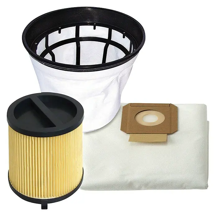 Sprintus Nass-Trockensauger N 80/2K - 2.400 W, Behältervolumen: 80 l - Vorderansicht