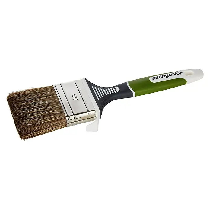 swingcolor Lasur-Flachpinsel 3K - Breite Borsten: 60 mm, Mischborsten, Kunststoff