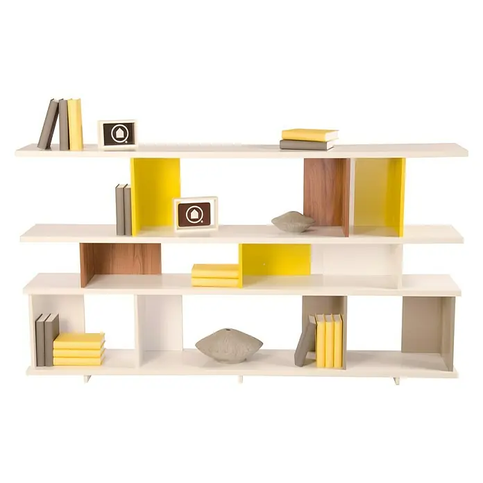 Phönix Regal Sydney - L x B x H: 30 x 180 x 100 cm, Holzfarben/Weiß - Anwendungsbeispiel