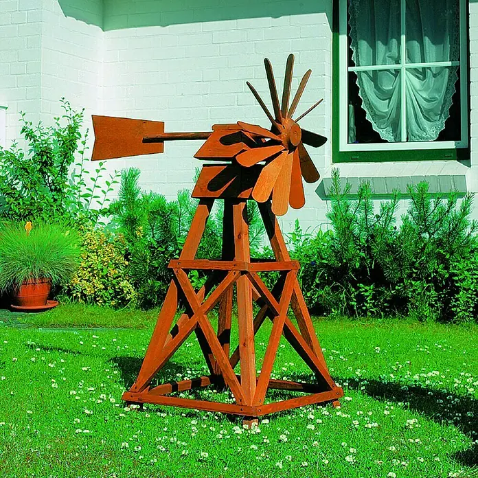 Promadino Windmühle Santa Fe - 48 x 80 x 107 cm - Stimmungsaufnahme