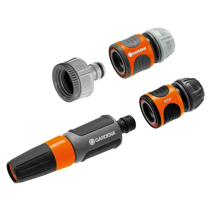 Gardena Reinigungsspritzen-Set Aktions Grundausstattung - Geeignet für: 13 mm (½″) Schläuche - Ansicht von oben