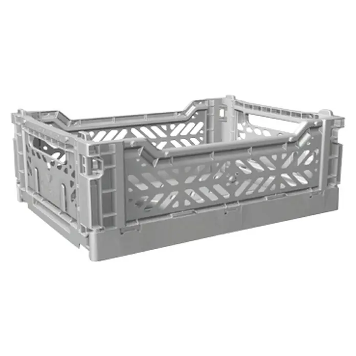 Caja plegable Mini - L x An x Al: 23,8 x 16,1 x 10 cm, Gris