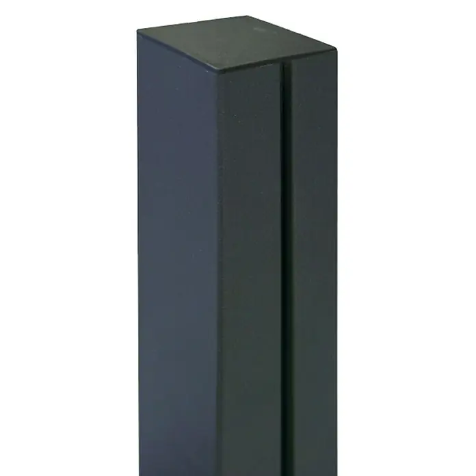 Nortene Poste para cercado Alupost - Altura: 2,15 m, Antracita, Aluminio