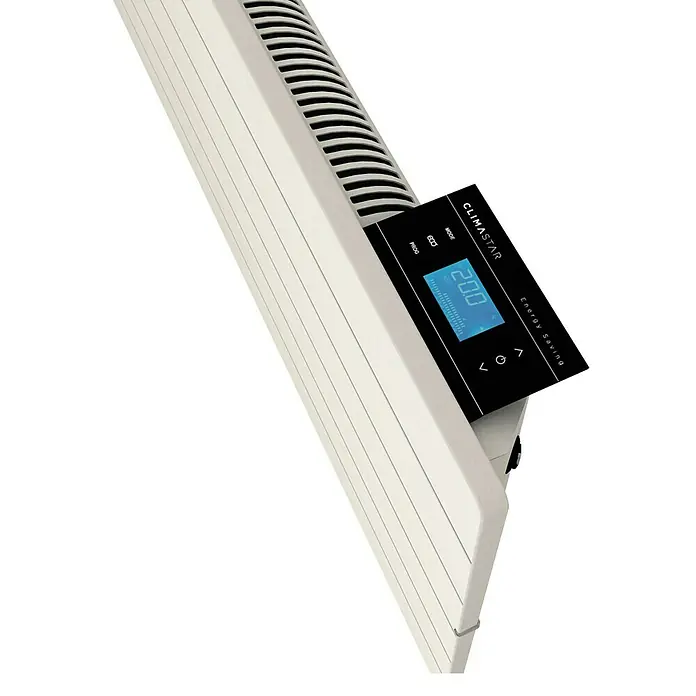 ClimaStar Speichersteinheizung Classic - Weiß, 2.000 W, 8 x 100 x 50 cm