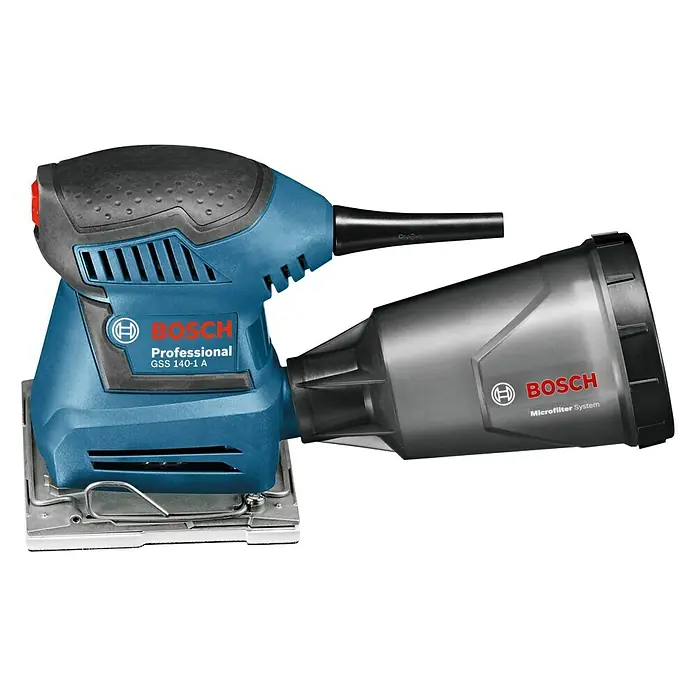 Bosch Professional Schwingschleifer GSS 140-1 - 180 W, 24.000 U/min - Linke Seitenansicht