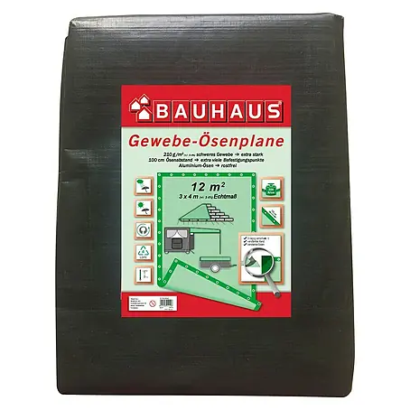 BAUHAUS  Gewebe-Ösenplane