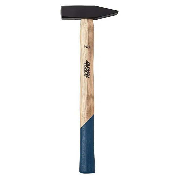 Alpha Tools Martillo de cerrajero - 300 g, Madera de fresno