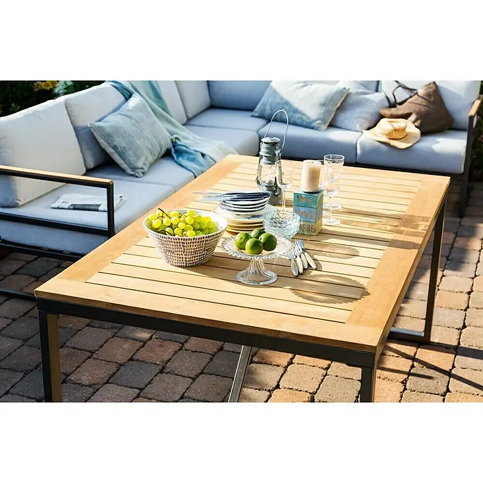 MWH Felino Gartentisch - 160 x 90 cm, Teakholz