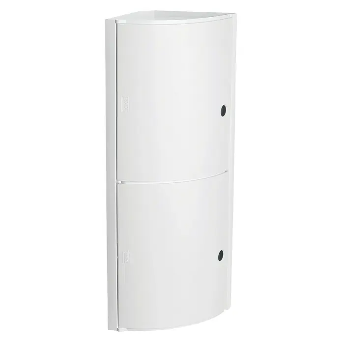 Tatay Armario de baño rinconero - L x An x Al: 20 x 20 x 62,5 cm, Blanco