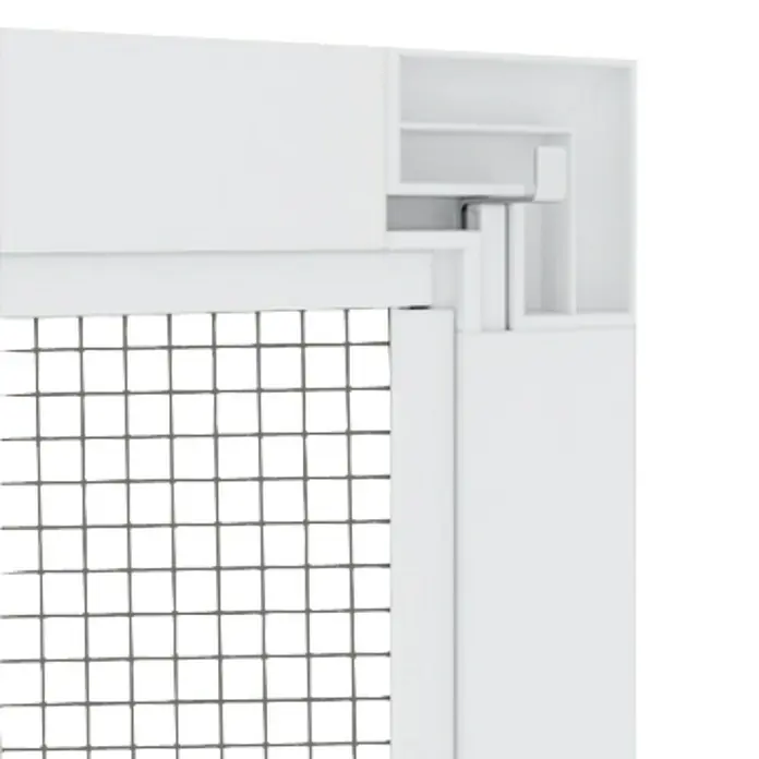 Windhager Insektenschutz-Fensterrahmen Felxi Fit - 130 x 150 cm, Weiß