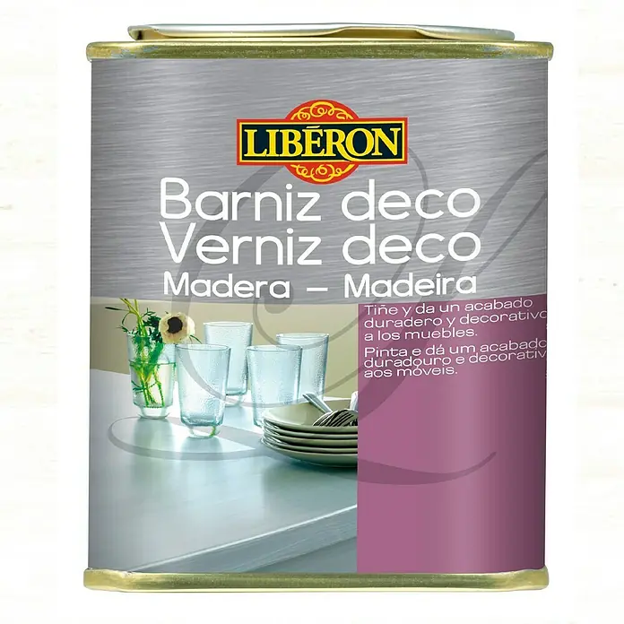 Libéron Barniz para madera Bloom - Algodón, 250 ml, Satinado