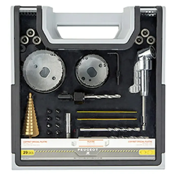 Peugeot Set de brocas - 29 pzs., Apto para: Yeso