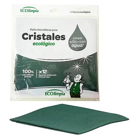 Bayeta de microfibra Ecolimpia Especial Cristales