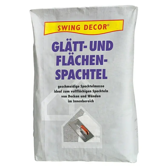 Swing Decor Glätt- & Flächenspachtel Innen - 10 kg - Vorderansicht