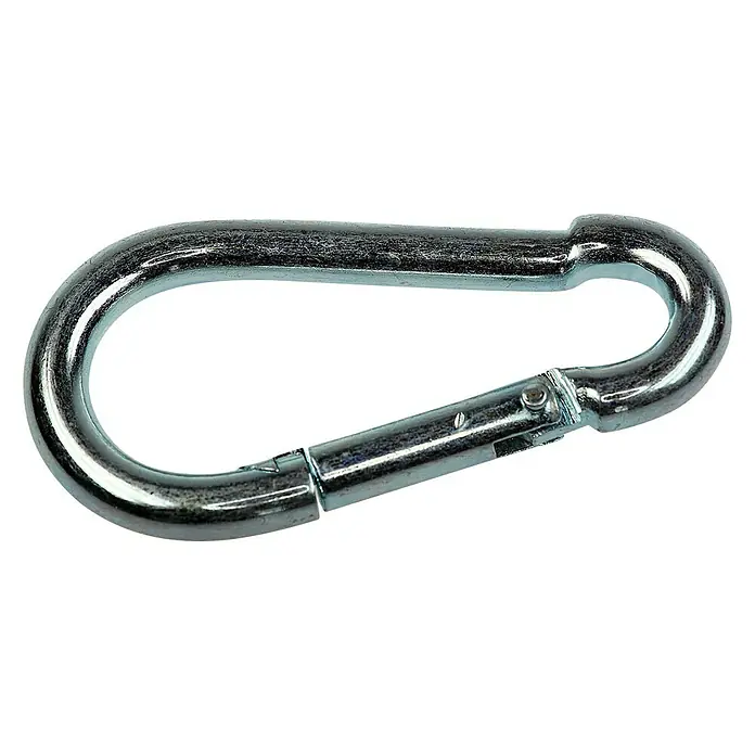 Stabilit Feuerwehr-Karabinerhaken - 2 Stk., Durchmesser: 4 mm, Stahl - Vorderansicht