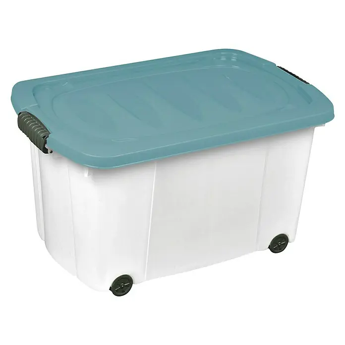 Caja con ruedas - 60 x 40 x 32 cm, 45 l