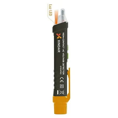 Xindar  Detector de tensión sin contacto con Linterna LED