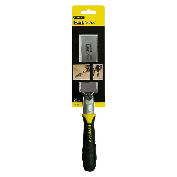 Stanley FatMax Sierra japonesa 0-20-331 - Longitud de hoja: 120 mm, Material empuñadura: Mango de dos componentes