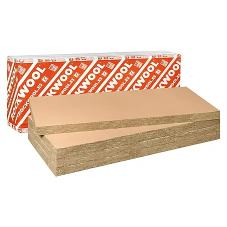 Rockwool  Lana de roca panel semirrígido Confortpan con papel