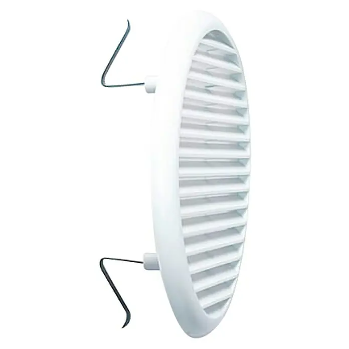 Odem Rejilla de ventilación con muelle Ø 5,5/8,5 - Diámetro: 5,5 cm, Plástico (ABS)