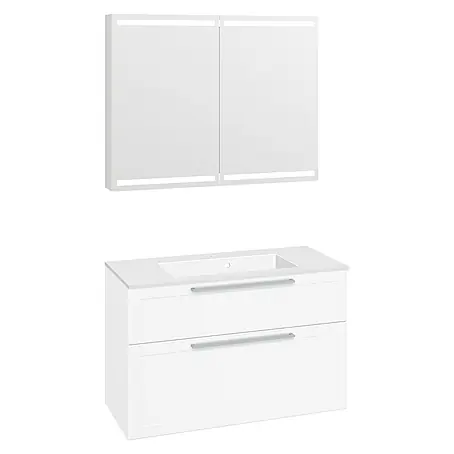 Scanbad Delta Badmöbel-Set Micca
