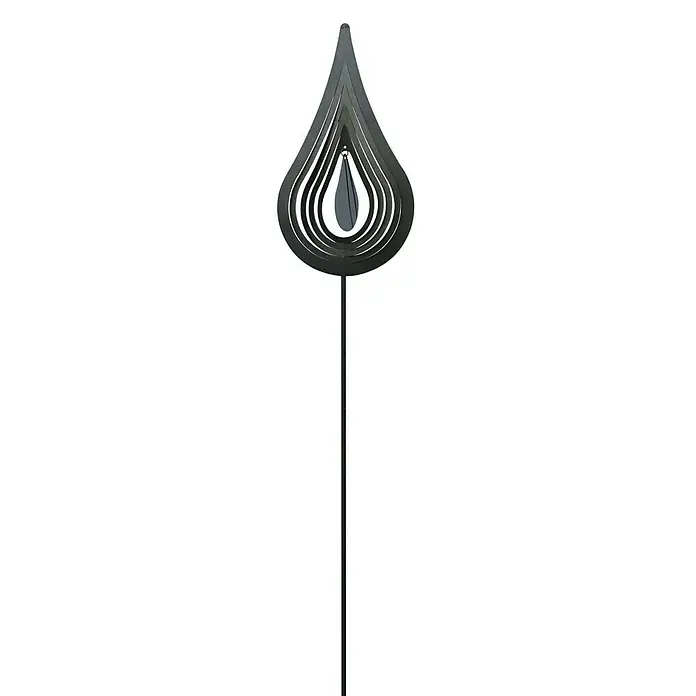Gartendeko Tropfen-Stecker - Höhe: 115 cm, Metall