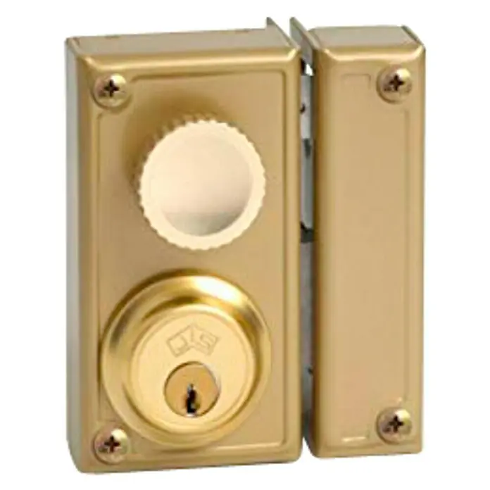 JiS Cerradura con cerrojo 34-6 - Tipo de cerradura: Cerradura de bombín, DIN-derecha, Puerta exterior