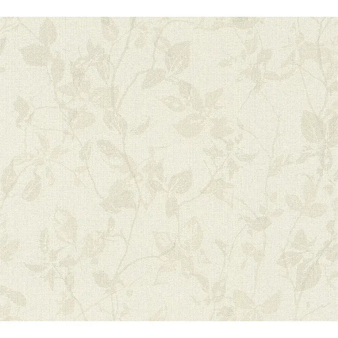 AS Creation Hygge Vliestapete Floral - Beige, Floral, 10,05 x 0,53 m - Detailaufnahme