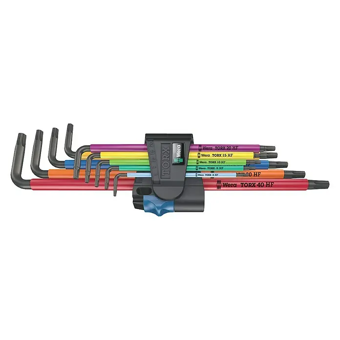 Wera Set haakse sleutels 967/9 TX XL - 9 -delig - Vooraanzicht