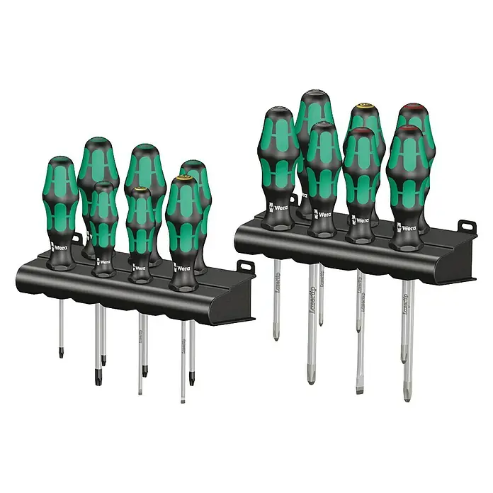 Wera Kraftform Kompakt Schraubendreher-Set Kraftform Big Pack 300 - 14 -tlg. - Vorderansicht