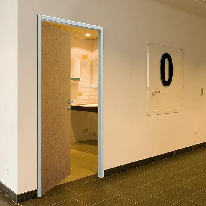 Hörmann Eckzarge - DIN Anschlag: Links/Rechts, B x H: 800 x 2.000 mm, Lichtgrau