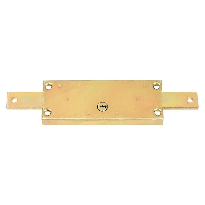 Lince Cerradura para persianas 8511 - L x An x Al: 168 x 59 x 5 mm, Acero, Apto para: Puertas metálicas enrollables