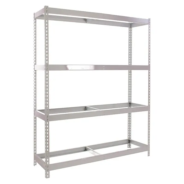 Simonrack Ecoforte Estructura de estantería - L x An x Al: 60 x 120 x 200 cm, Capacidad de carga: 400 kg/balda, Número de baldas: 4 ud., Galvanizado