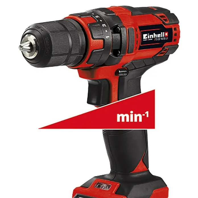 Bosch Akku-Bohrschrauber TC-CD 18/35 Li Kit - 18 V, 1,5 Ah, Leerlaufdrehzahl: 0 U/min - 550 U/min