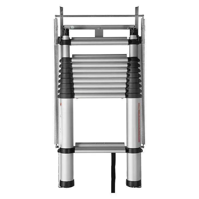 Telesteps Teleskopleiter Loft Line Maxi - Deckenöffnung: Min. 52 x 92 – 110 cm - Vorderansicht