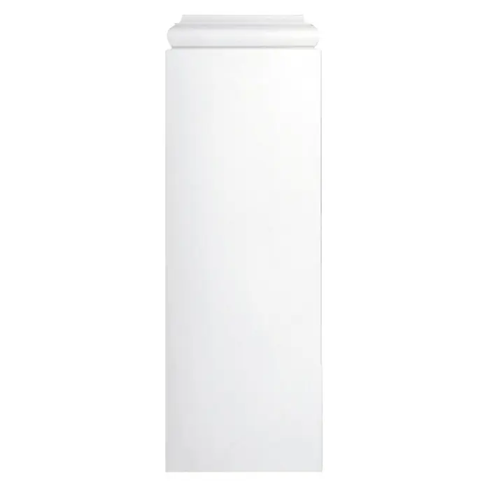 Wandelement Pilaster-Fuß HFP 15 - 54 x 18,2 x 4 cm, Expandiertes Polystyrol (EPS) - Vorderansicht