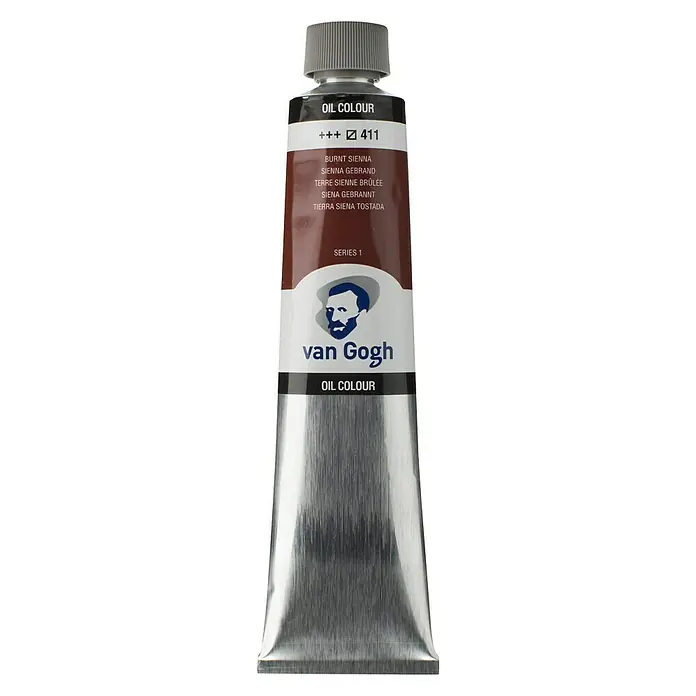 Talens Van Gogh Pintura al óleo Siena tostado - 200 ml, Tubo