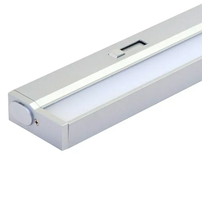 Müller-Licht LED-Unterbauleuchte Conero DIM - 10 W, Ein-/Ausschalter, L x B x H: 60,9 x 5,3 x 2,9 cm, Silber