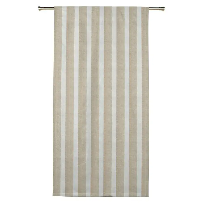 Visillo para ventana Espiga - 140 x 270 cm, 68% poliéster, 4% algodón y  28% lino, Lino