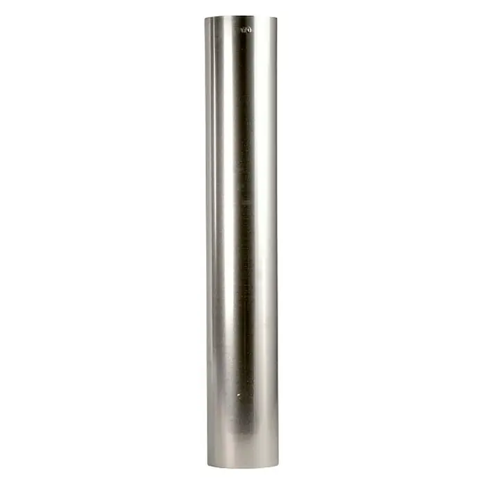 Bertrams Ofenrohr - Ø x L: 130 x 250 mm, Verzinkt, Silber