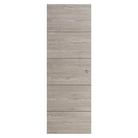 Puerta corredera de madera Roble Finlandés 400 con uñero