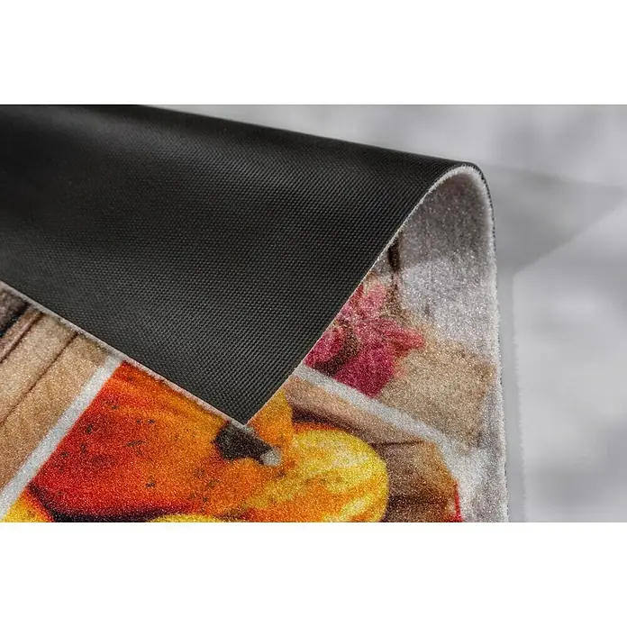 Astra Fußmatte Deco Print - Kürbis, Bunt, 40 x 60 cm, 100 % Polyamid