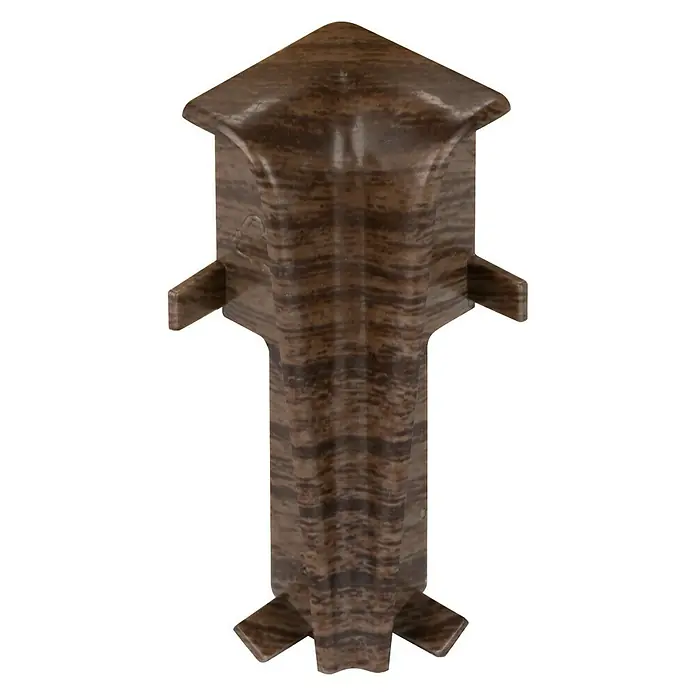 Egger Innenecke - Eiche Dunkelbraun, 2 Stk., Passend für: Egger Sockelleisten 17 x 60 mm