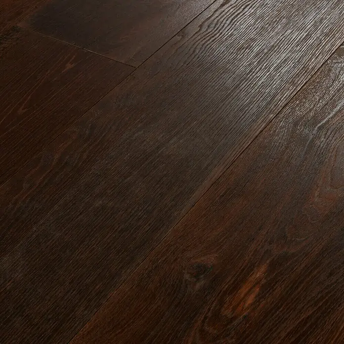 Handmuster Eiche Julia - 280 x 160 x 15 mm, Landhausdiele - Linke Seitenansicht