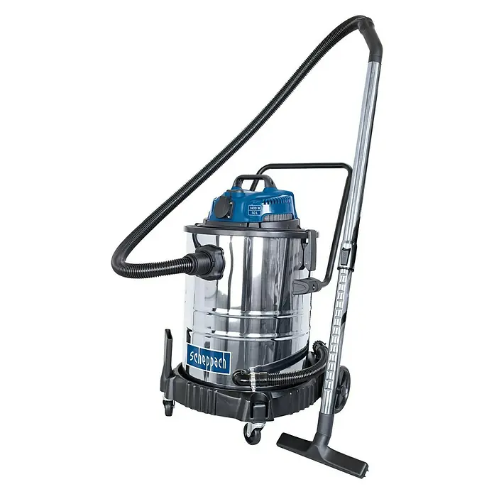 Scheppach Nass-Trockensauger ASP 50-ES - 1.400 W, 50 l - Vorderansicht