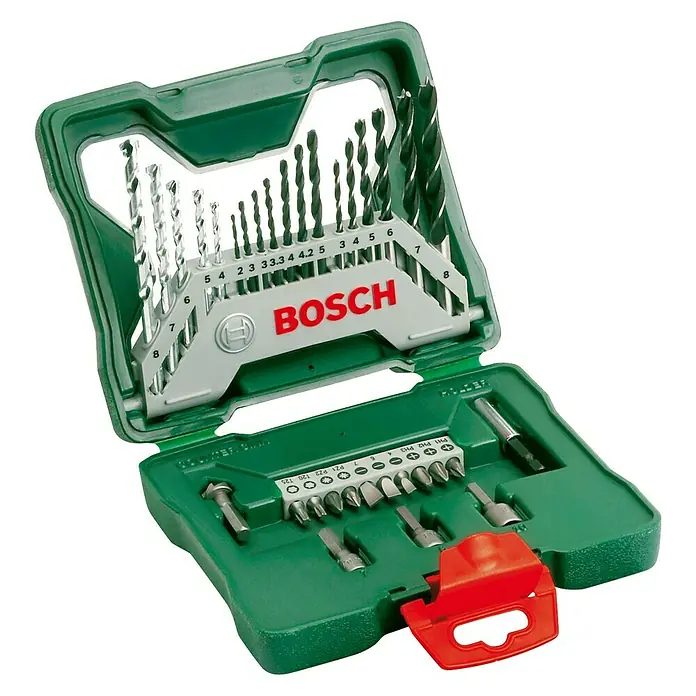 Bosch Easy Taladro percutor PSB 570 RE + accesorios X-Line - 570 W, 3.000 r.p.m.