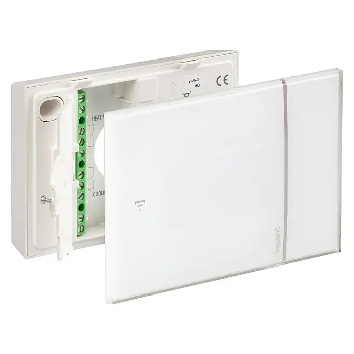 Legrand Termostato inalámbrico WiFi Elliot - Funcionamiento en red, L x An x Al: 2,81 x 12,6 x 8,7 cm